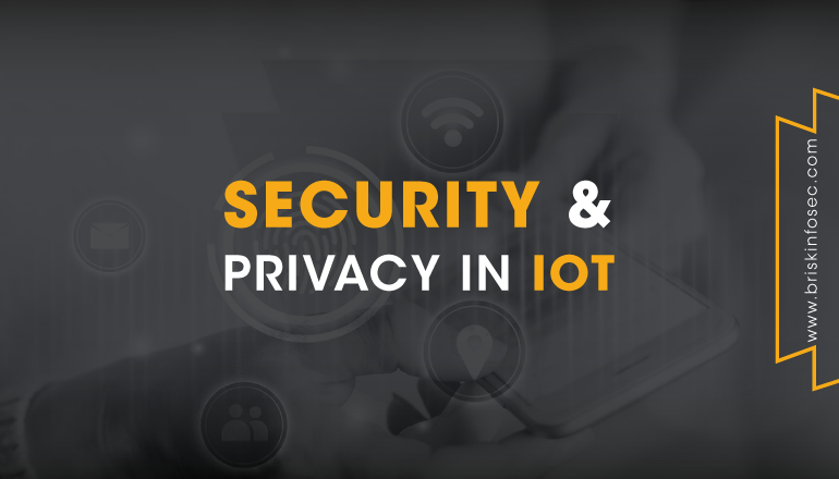 Security and Privacy in IoT